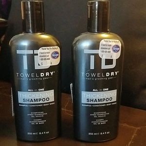 NEW Mens Thickening shampoo. 2 bottles!! BENEFITS RESCUE= CLOSET CLOSING
